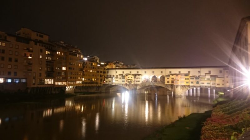 【着物で海外一人旅】夜景も美しいフィレンツェの街並み！